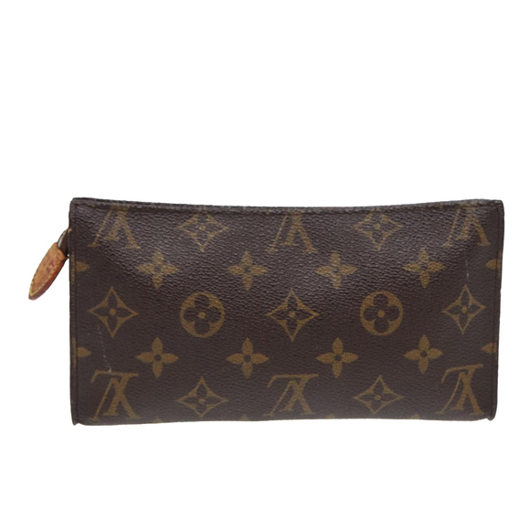 LOUIS VUITTON Monogram Bucket GM Pouch Accessory Pouch Vintage LV Auth 87456 - Picture 2 of 16